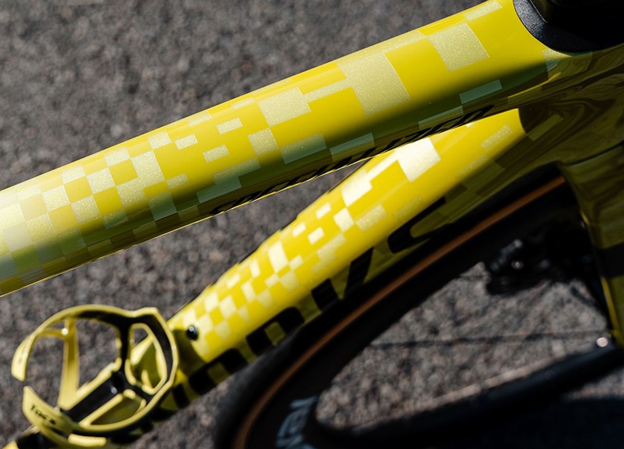 Paint detail of Kim Le Court's Specialized S-Works Tarmac SL8