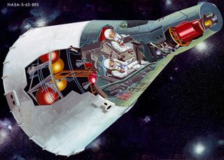 In attempting to reach the moon, NASA turned from the undersized Mercury spacecraft to the larger Gemini capsule.