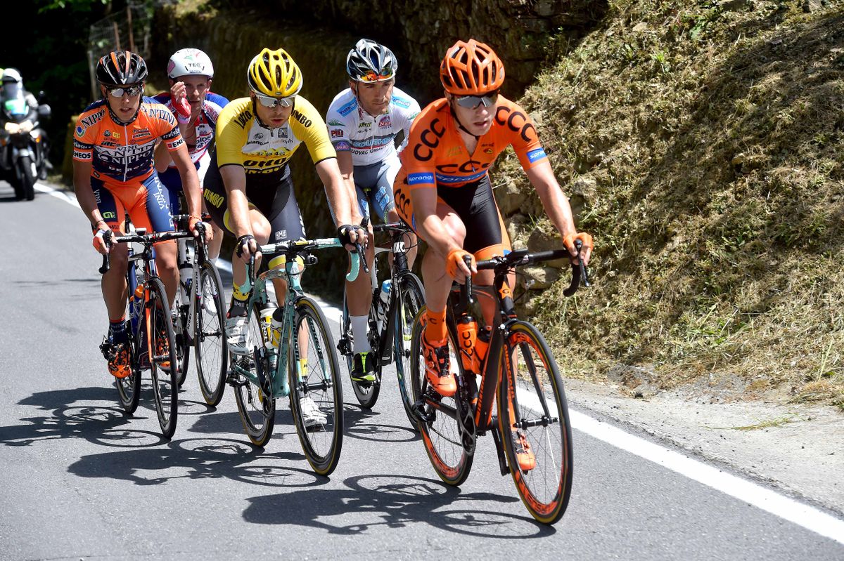 The breakaway on stage 2