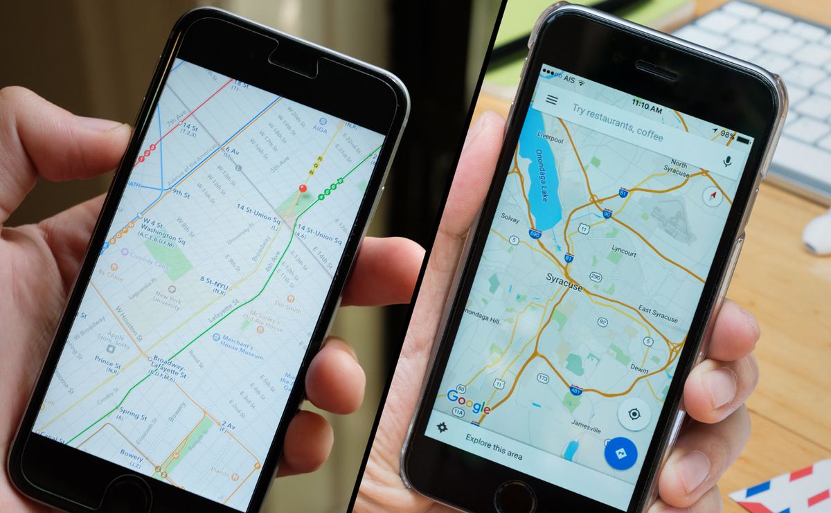 apple maps vs google maps