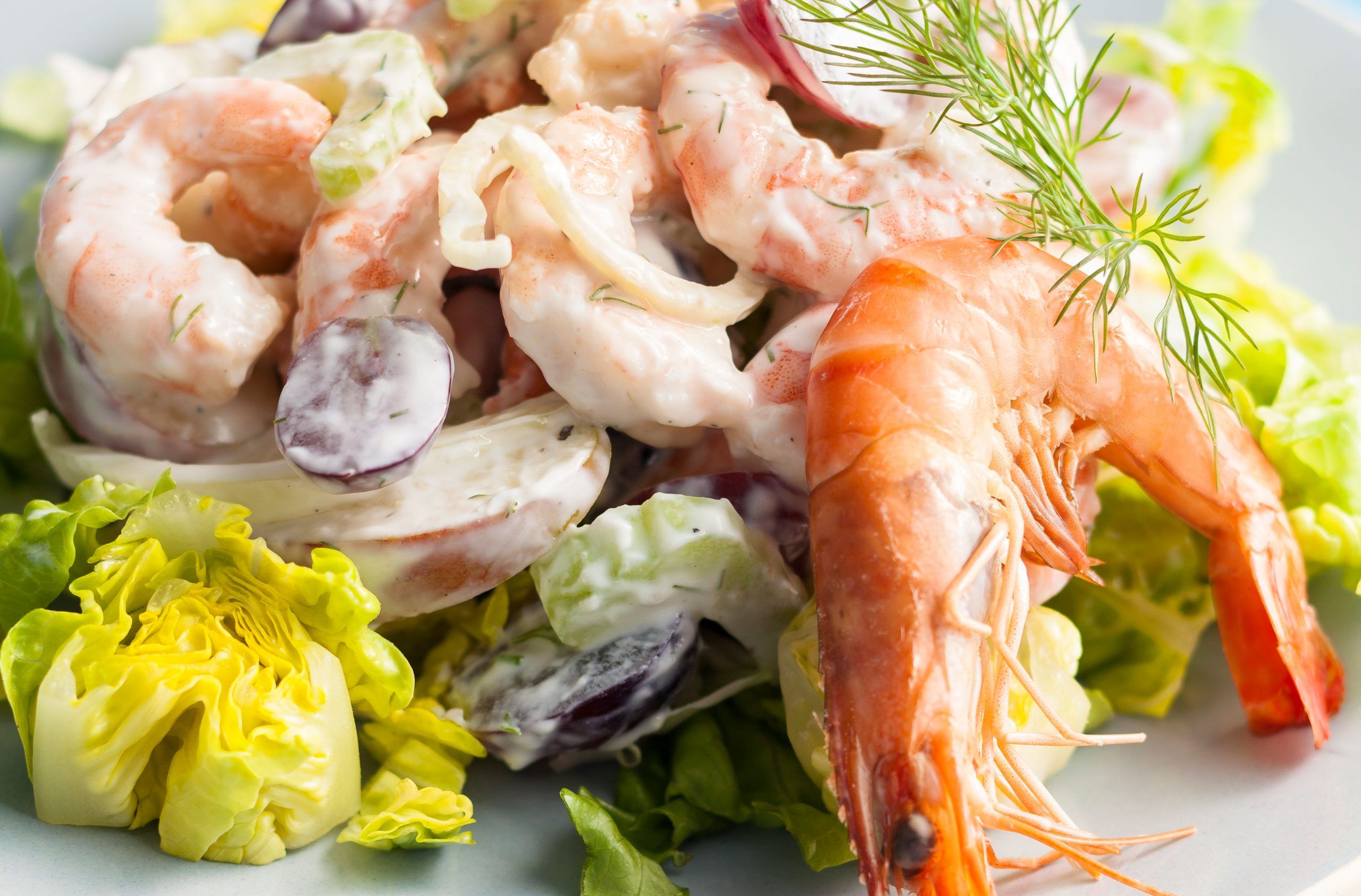 Fruity prawn cocktail recipe