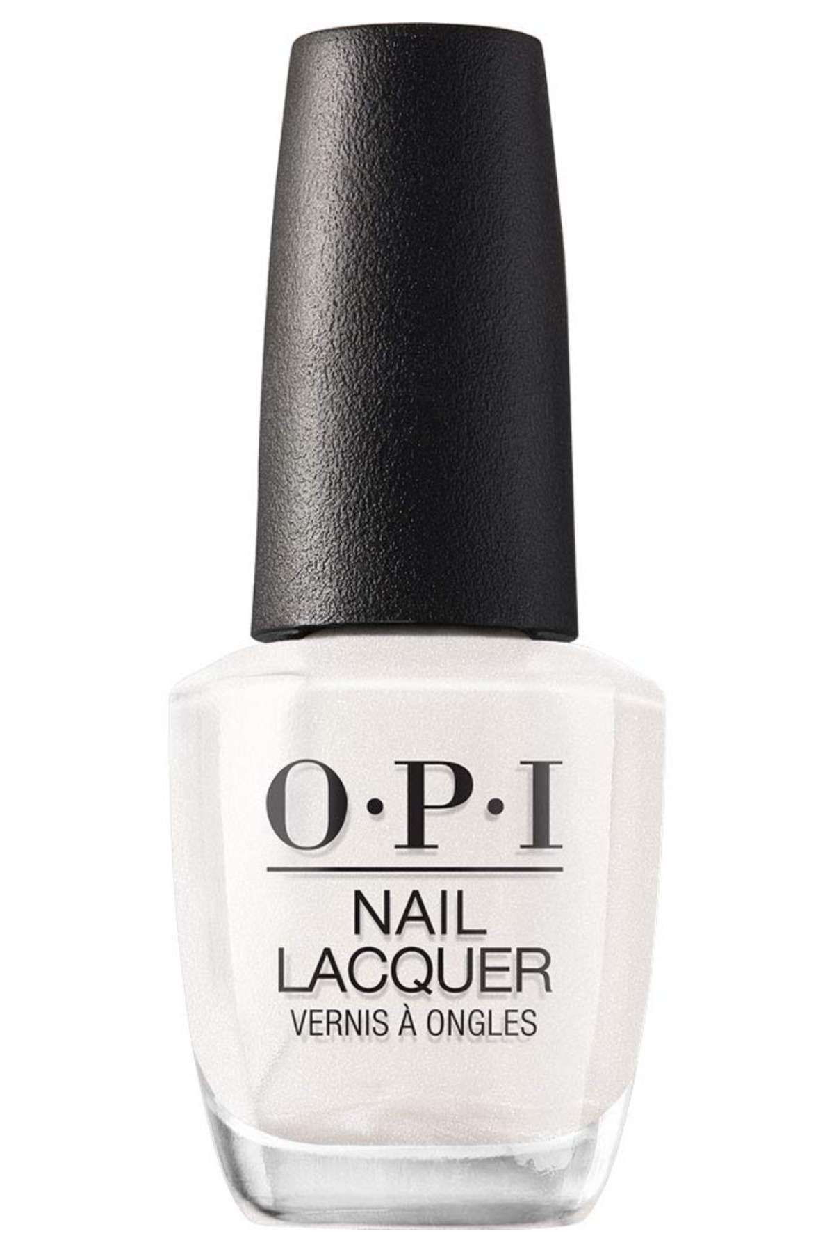 Opi Nail Lacquer Kyoto Pearl | Opaque Soft White Pearl Chip Resistant Nail Polish | Vegan, Fast Drying, Streak Free