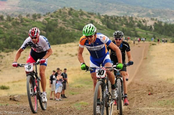 Adam Craig (Robabank-Giant) leading the chase group