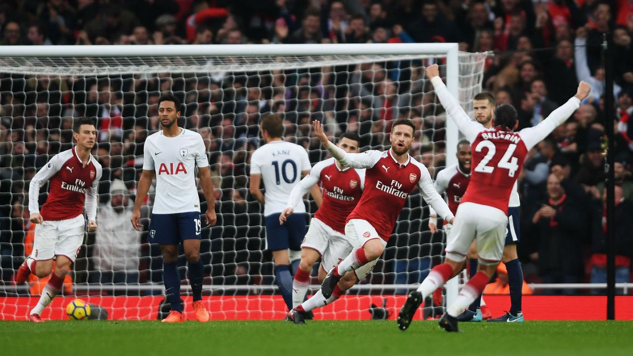 Shkodran Mustafi Arsenal 2 Spurs 0 Premier League