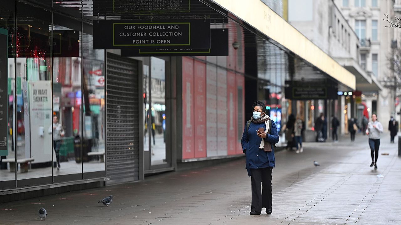 Pedestrian on Oxford Street