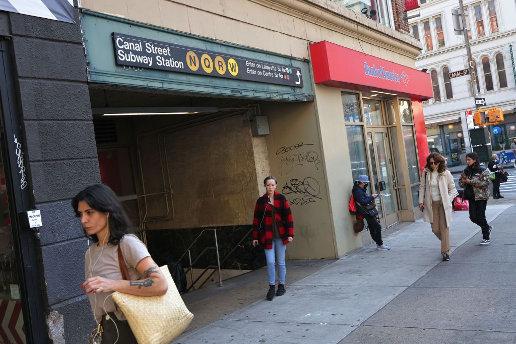 Canal Street subway.