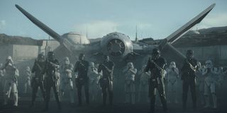 Stormtrooper Army in The Mandalorian