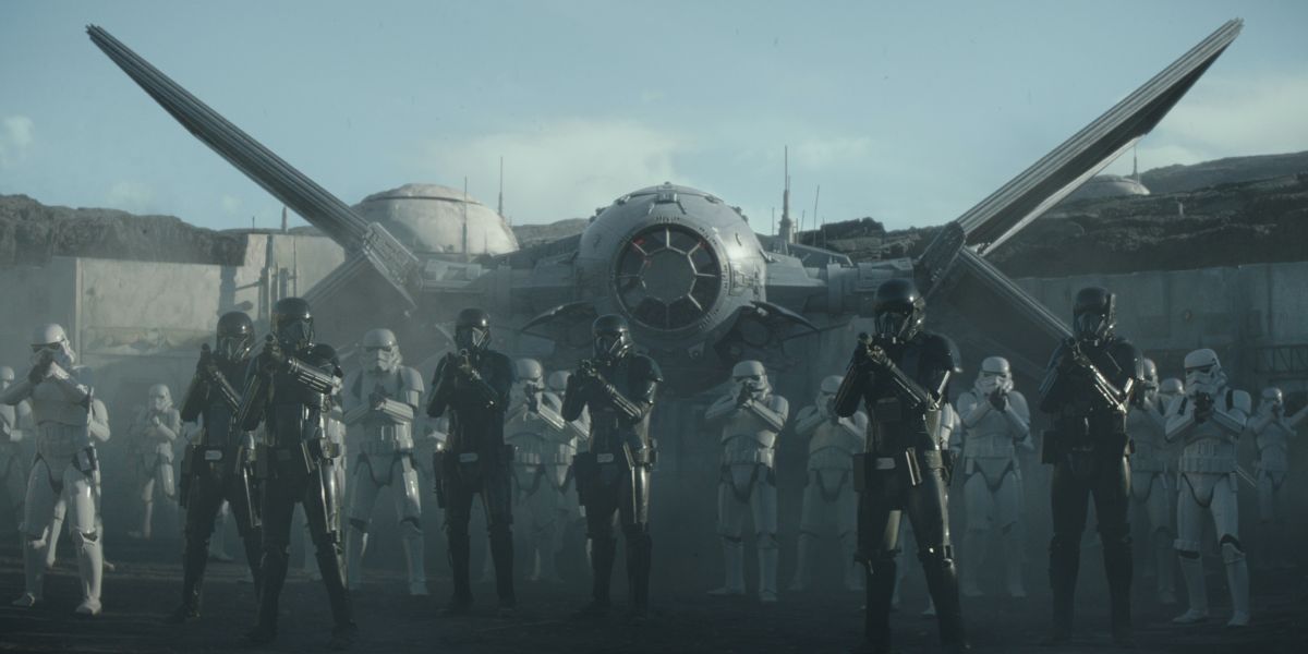 Stormtrooper Army in The Mandalorian