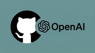 GitHub and OpenAI logos on a teal background