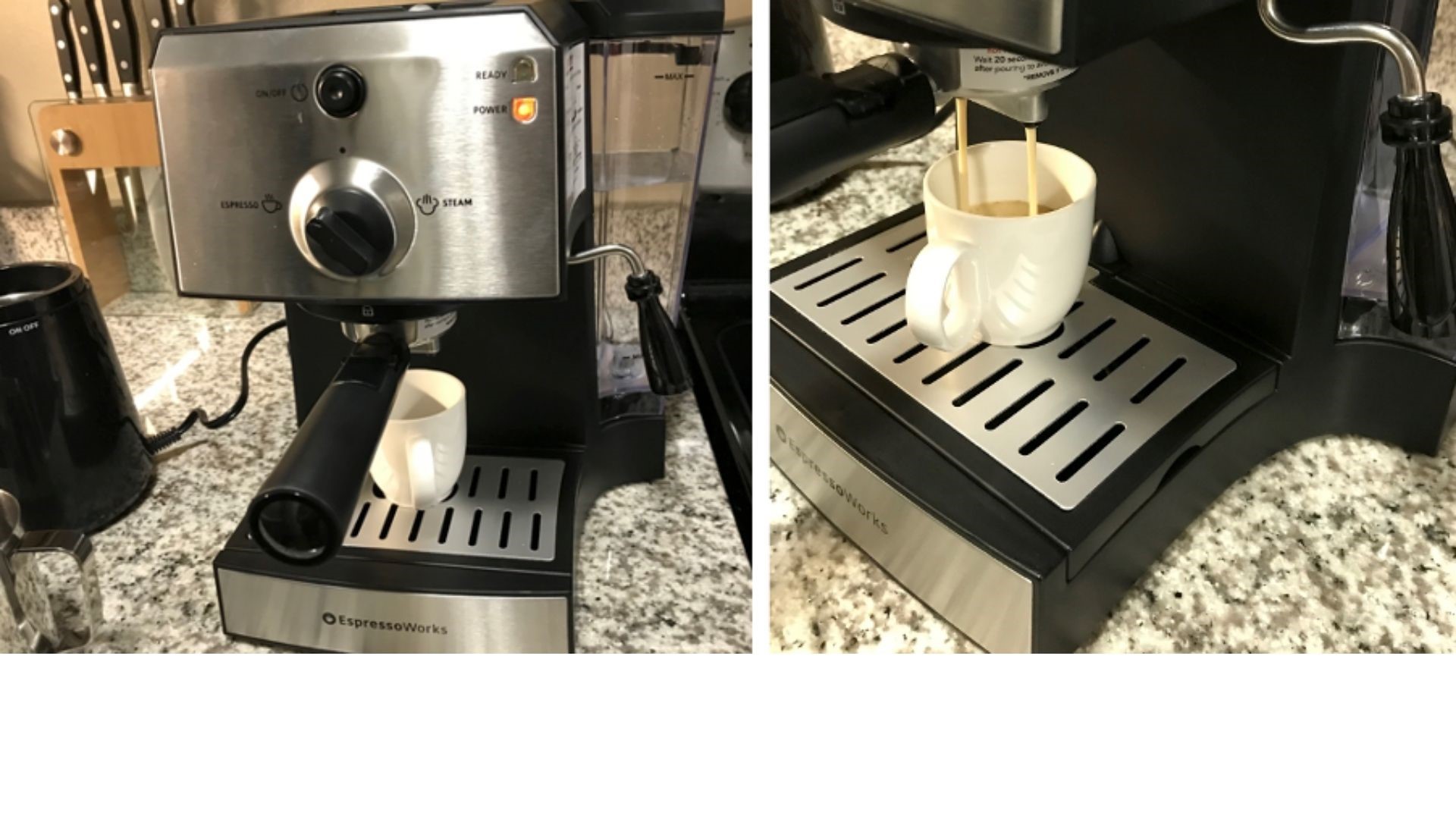 EspressoWorks AllinOne Espresso Machine review Real Homes