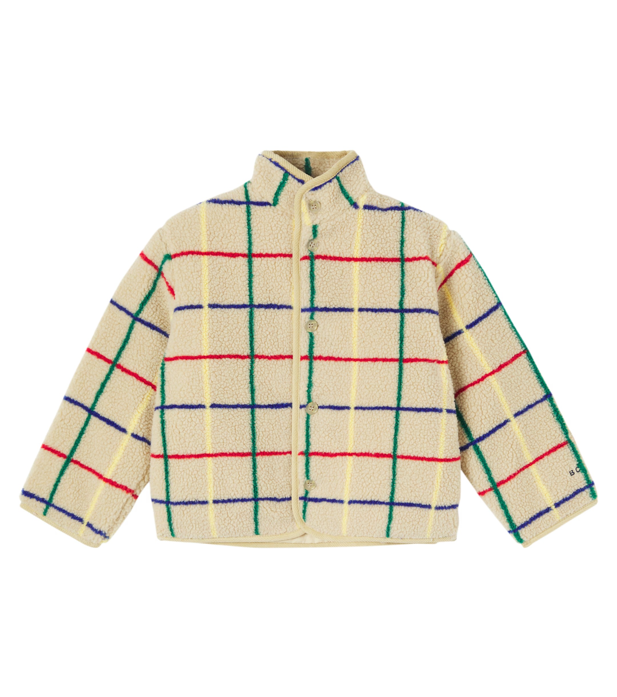 Bobo Choses, Checked Teddy Fleece Jacket