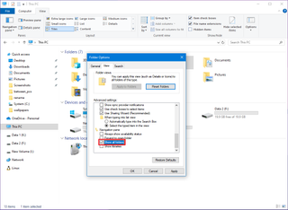 Show Recycle Bin on File Explorer