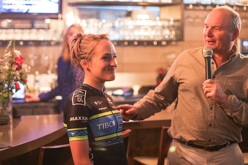 Tibco-Silicon Valley Bank's Lex Albrecht unites with her team for a training camp in California