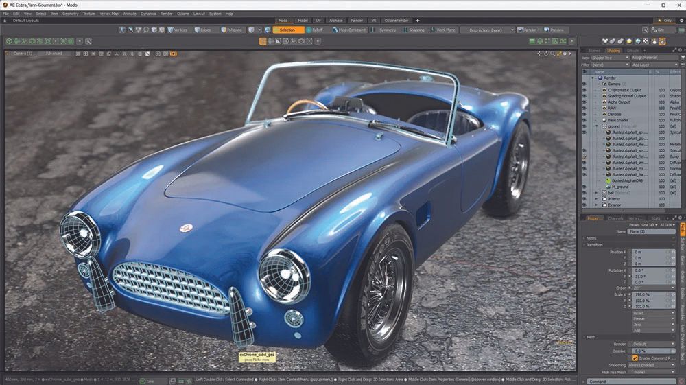 The underlying architecture of Modo 17.0 has resulted in huge performance enhancements, says Greg Brown