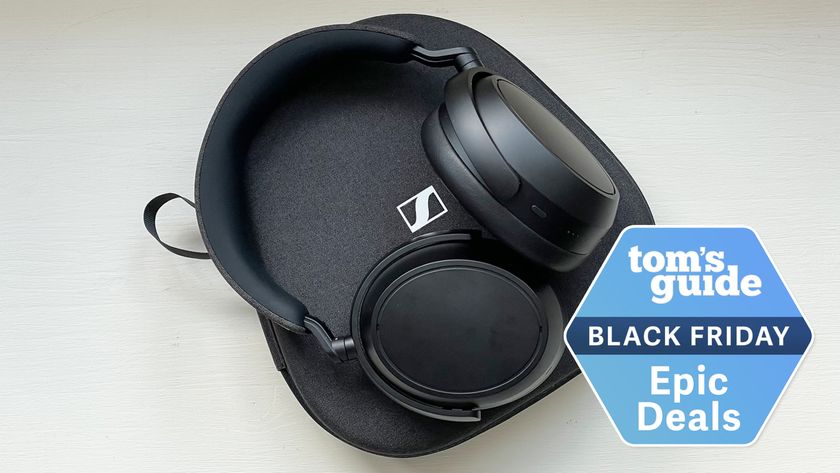 Sennheiser Momentum 4 Wireless with Black Friday Epic Deals tag