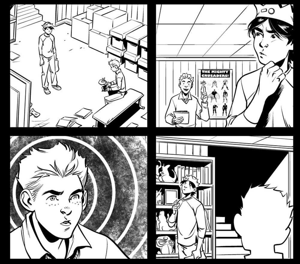 Panels from Archie is Mr Justice #1.