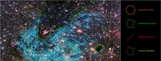 JWST's image of the Milky Way's center