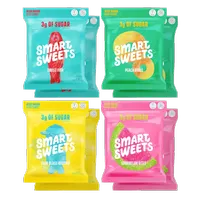 SmartSweets ($22 for a variety pack of 4)