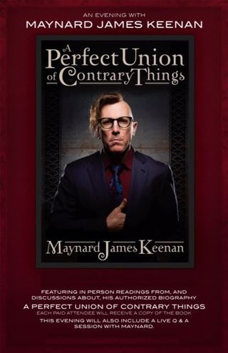 Maynard James Keenan book tour