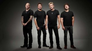 Nickelback studio portrait