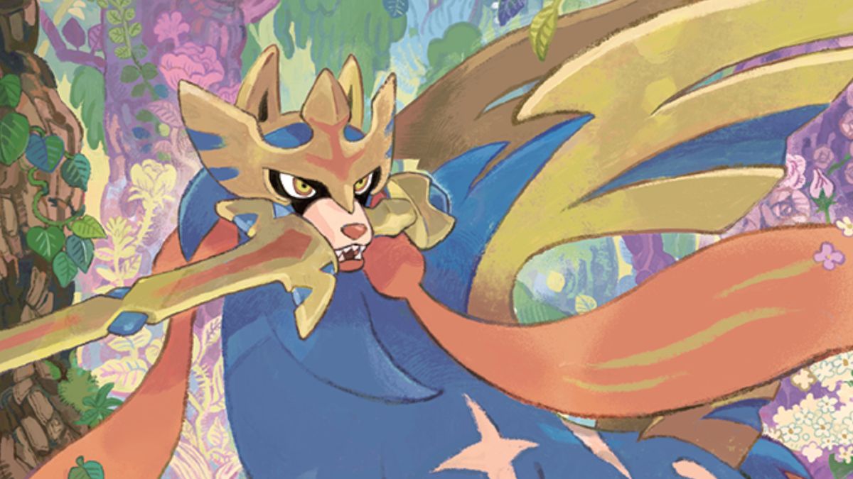 Unveiling Pokémon Phantasmal Flames: Zacian's Card Promises Intense Battles Ahead