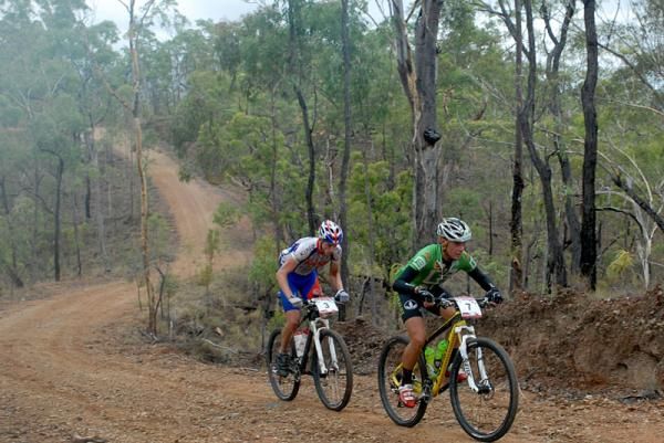 Wolfgang Krenn and Mike Mulkens (Kipeo MTB Team)