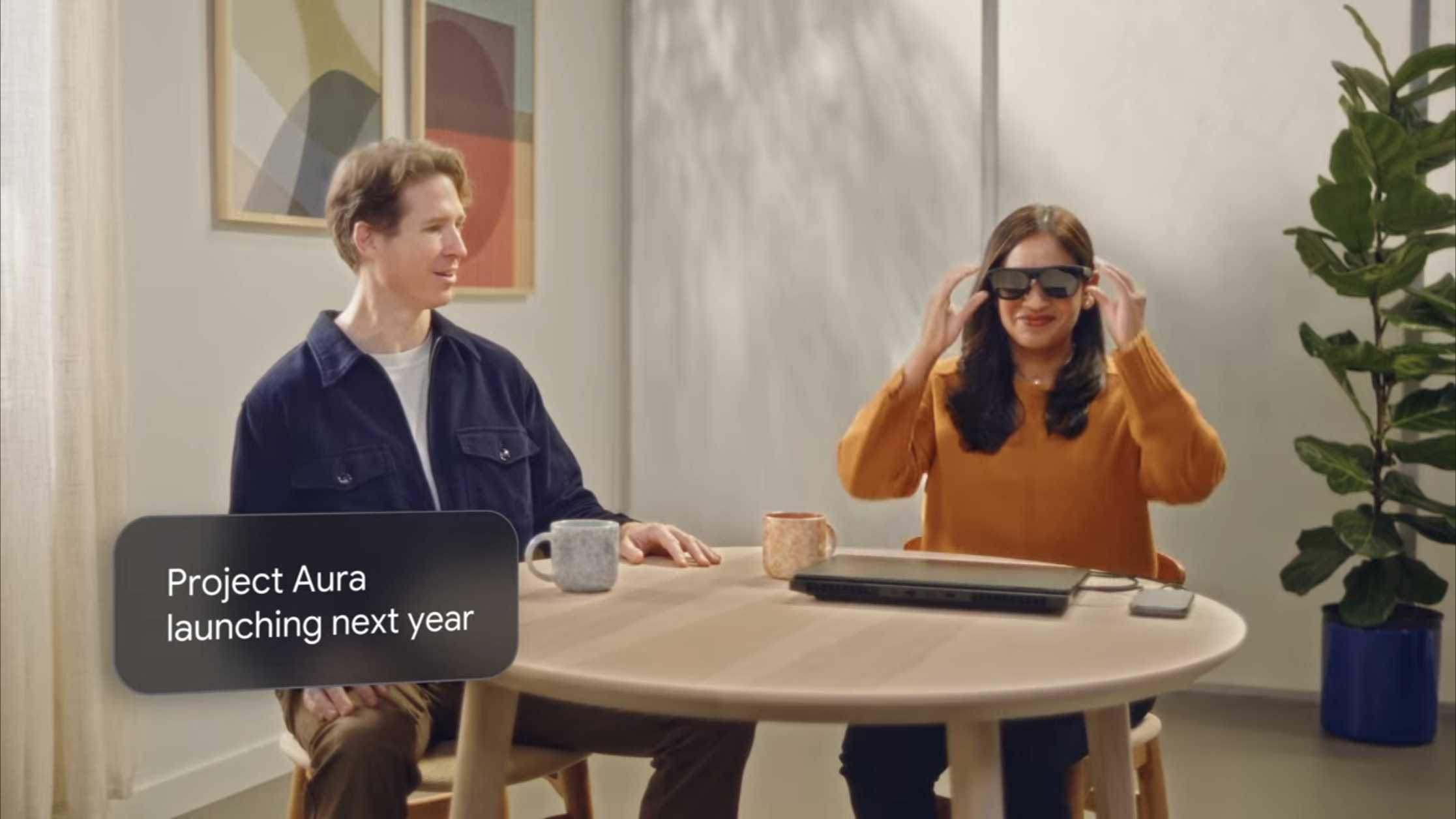 Project Aura glasses teased