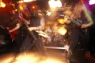 It was all a blur, Deicide live in 1995