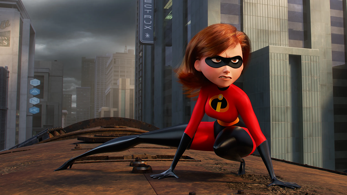 A still from Pixar's Incredibles 2