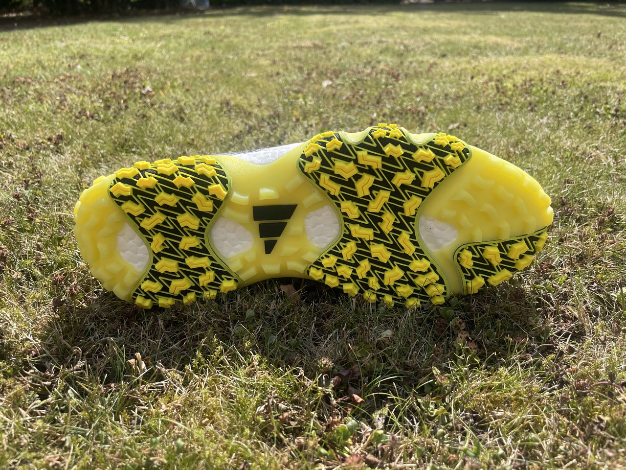 The outsole of the adidas codechaos 22 golf shoe