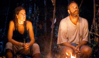 Survivor: Borneo finale Kelly and Richard Hatch CBS