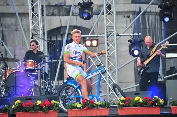 Marcel Kittel (Argos-Shimano) appeared in style