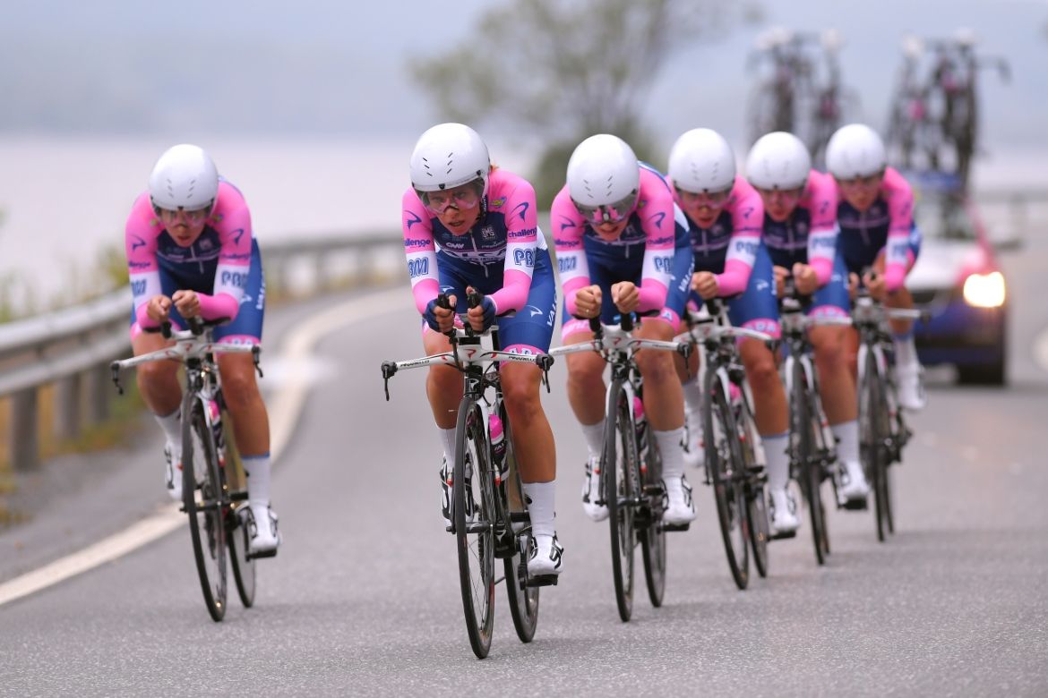 Valcar-PBM in the Ladies Tour of Norway TTT