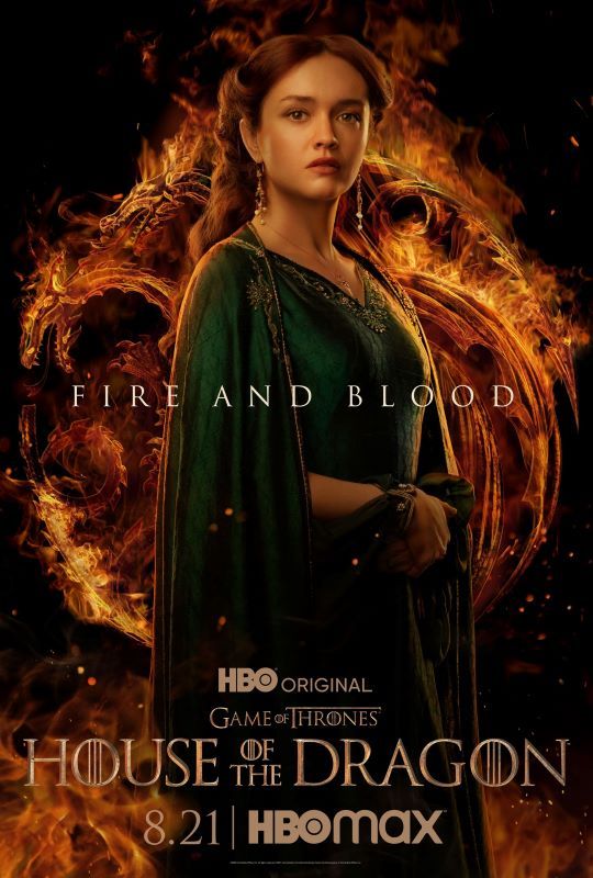 Olivia Cooke House of the Dragon poster