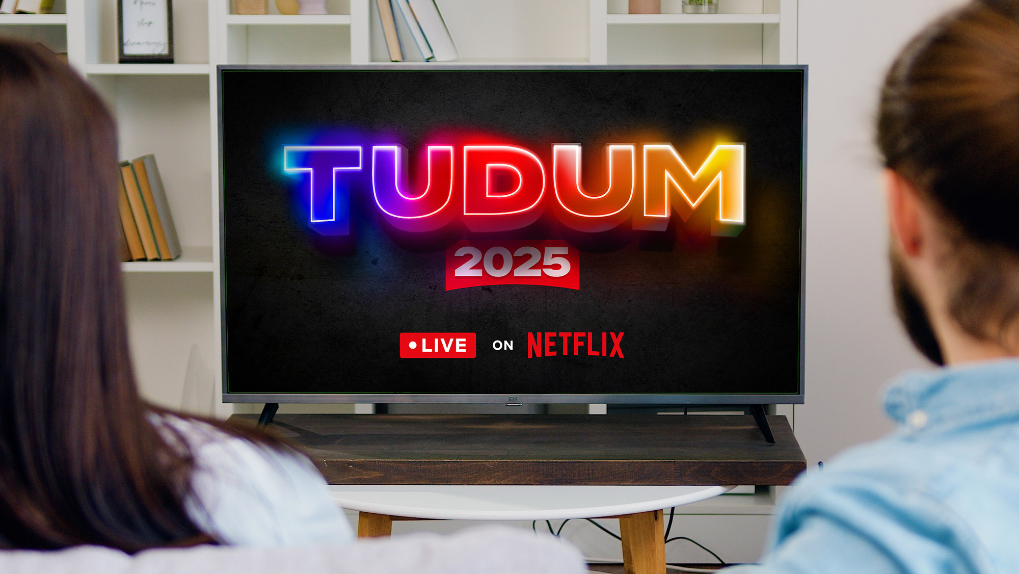 Netflix TUDUM on a TV screen