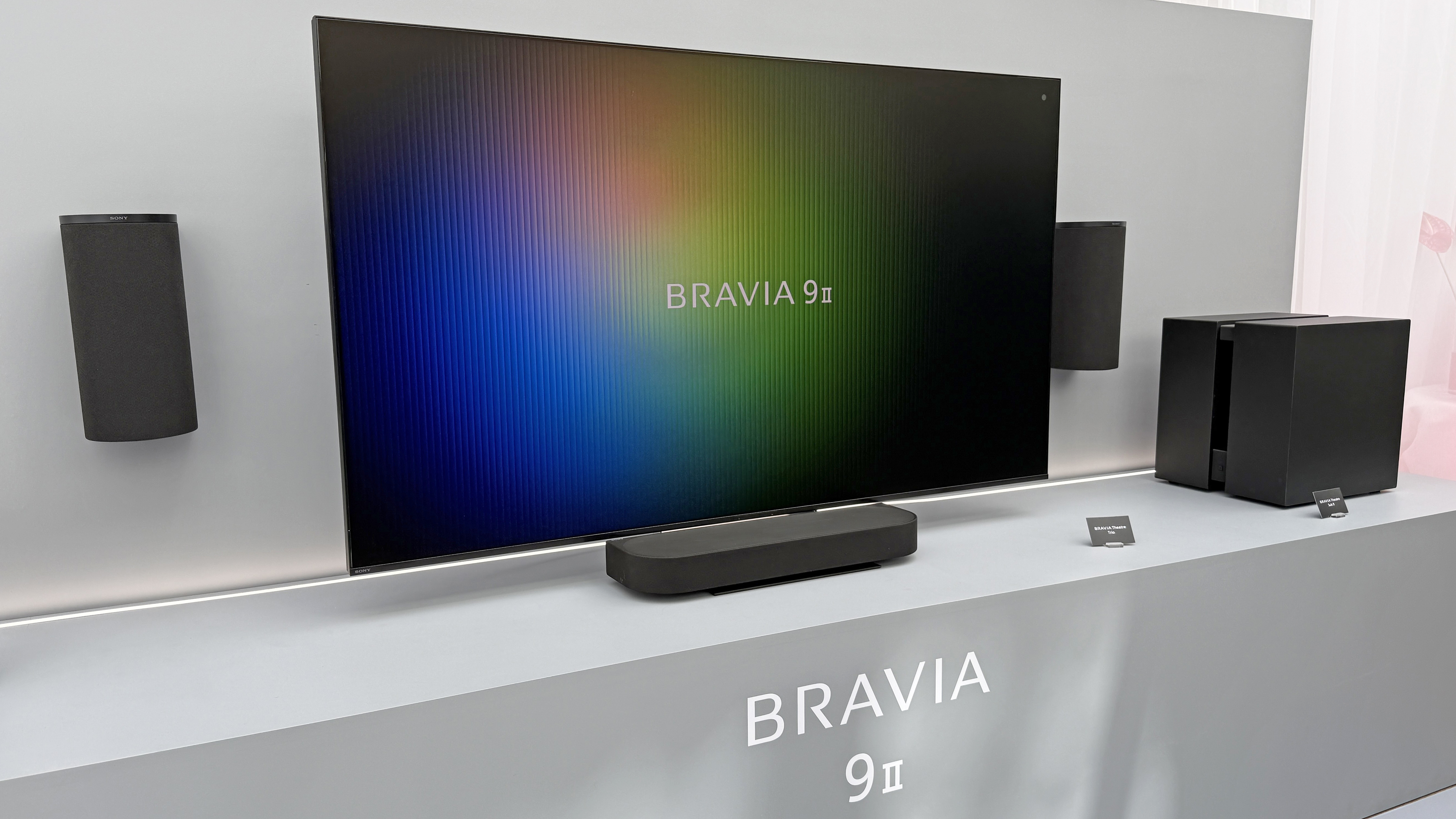 The Sony Bravia Theatre Trio with a Sony Bravia 9 Mk II TV, plus the Sub 9