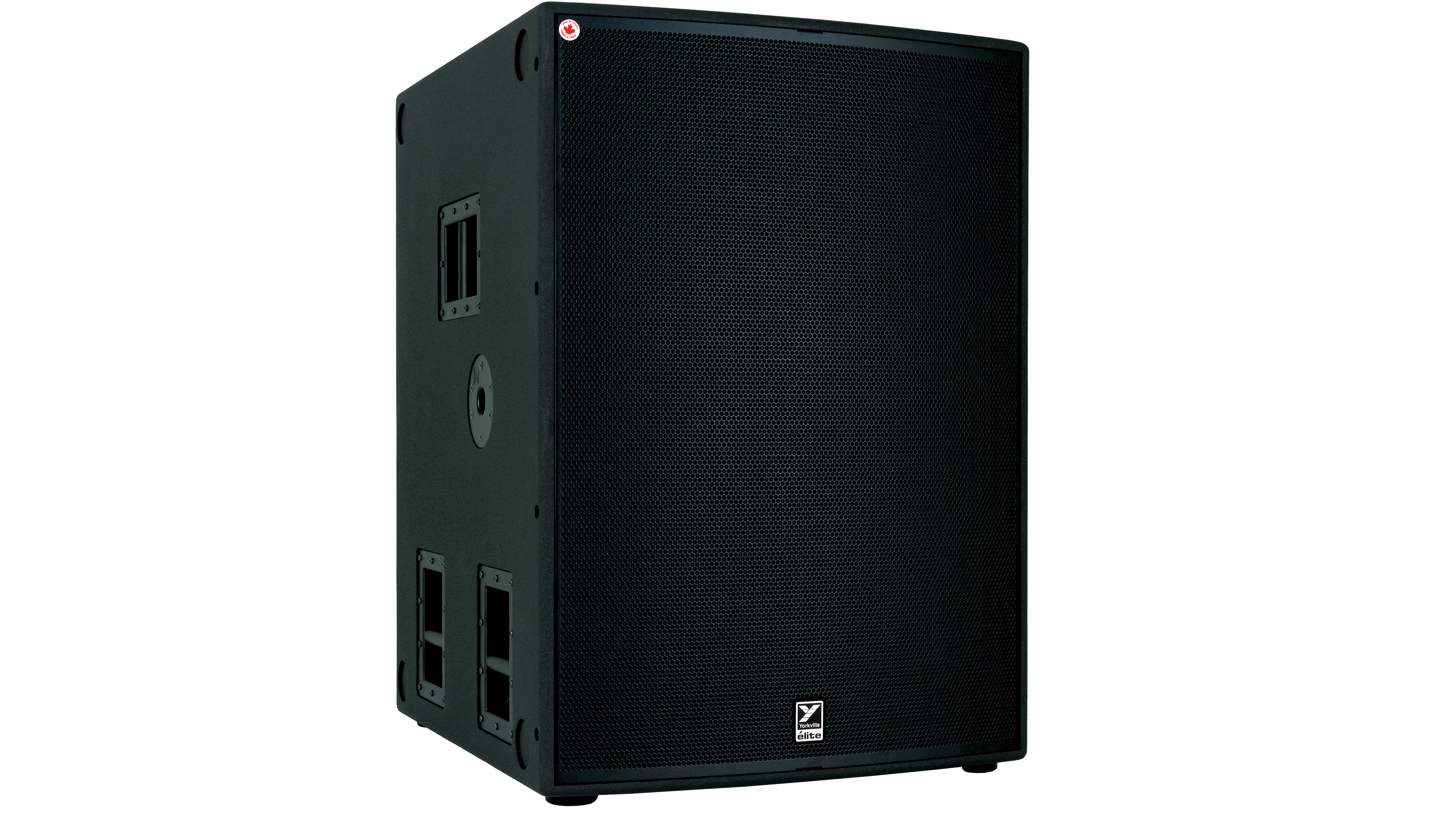The new Yorkville Sound subwoofer.