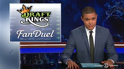 The Daily Show tackles online fantasy sports gambling