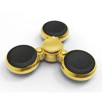 Blinged-out Bluetooth speaker fidget spinner: $15 on Amazon