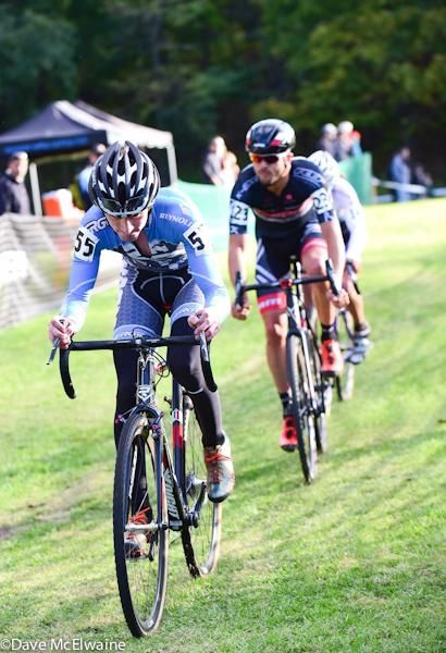 Zach McDonald (KCCX) had a battle going with Summerhill for much of the race