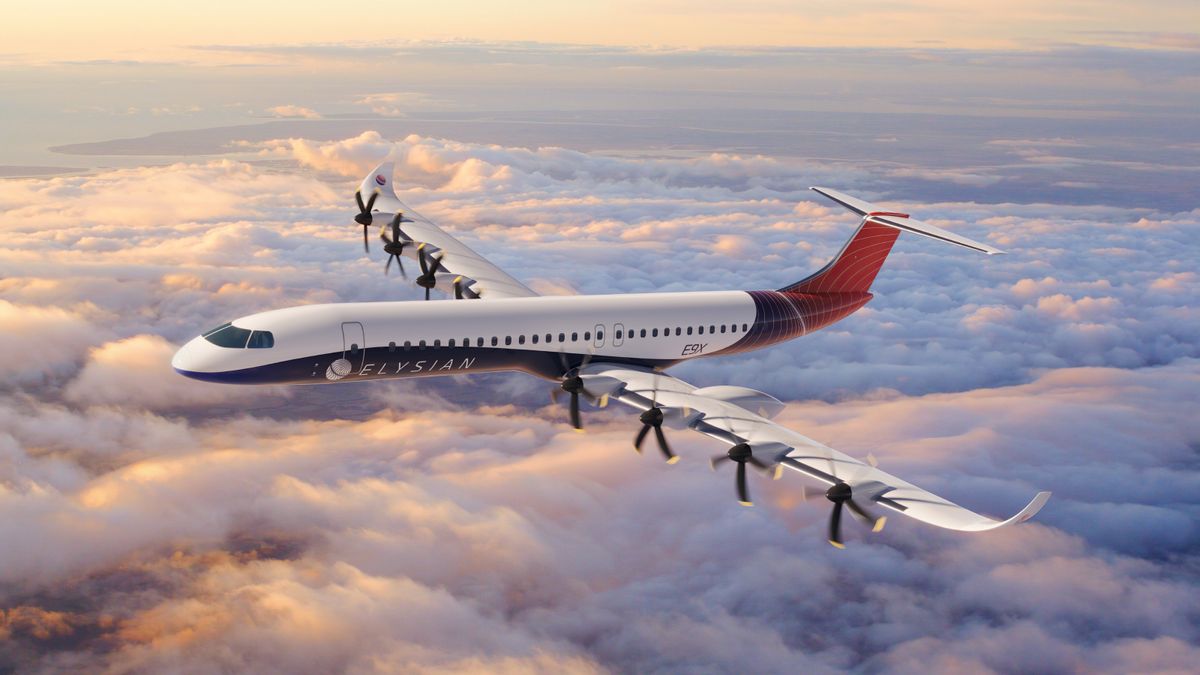 L'E9X d'Elysian est le plus grand avion concept entièrement électrique que nous ayons vu – et il pourrait prendre son envol d'ici 2033.