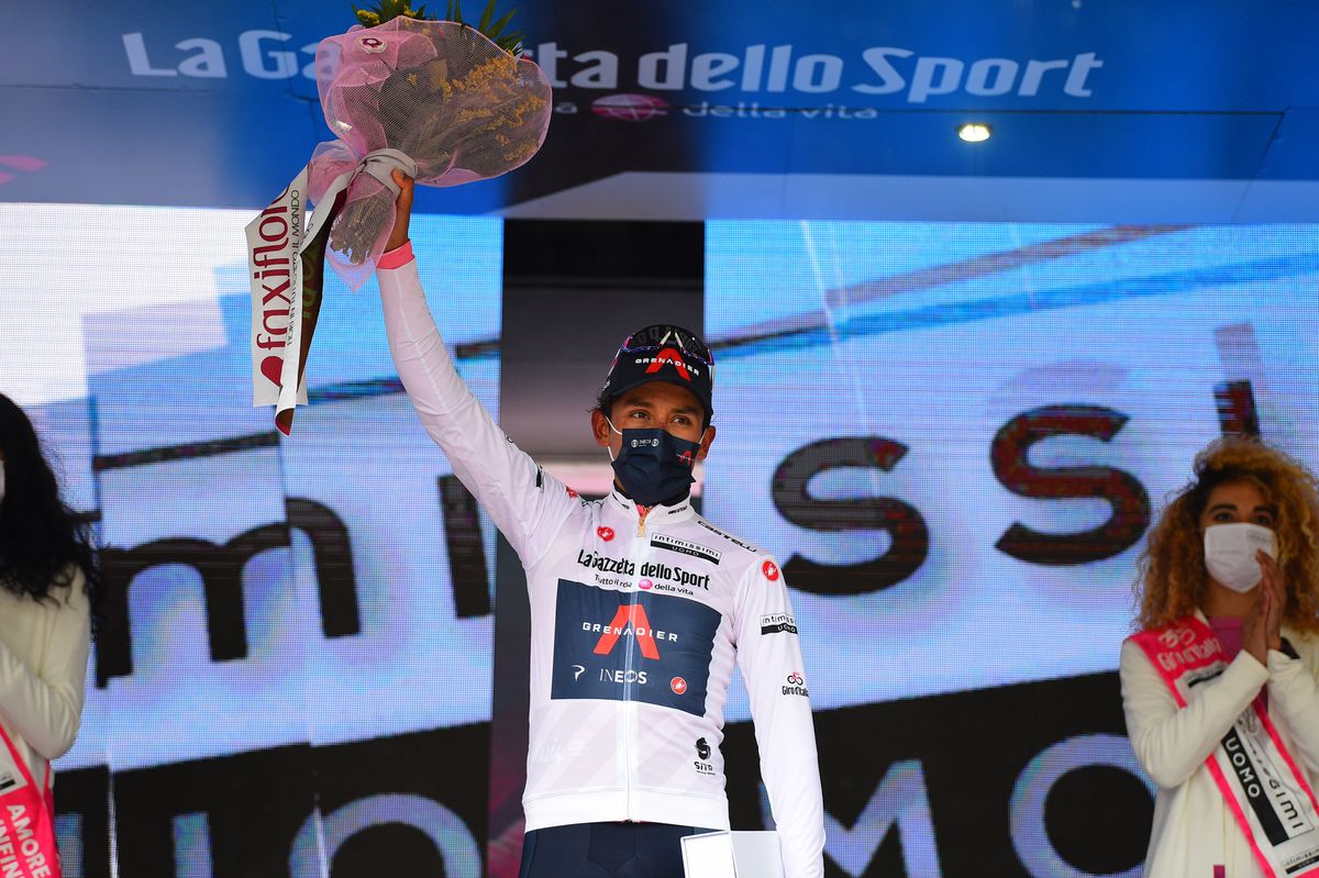 Giro d'Italia 2021 - 104th Edition - 9th stage Castel di Sangro - Campo Felice (Rocca di Cambio) 158 km - 16/05/2021 - Egan Bernal (COL - Ineos Grenadiers) - photo Dario Belingheri/BettiniPhoto&Acirc;&copy;2021