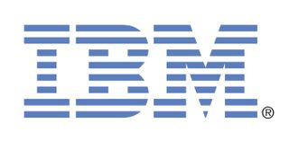 IBM logo on a white background