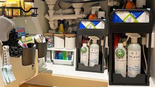 Under-sink storage units