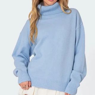 EDIKTED Roll Neck Jumper