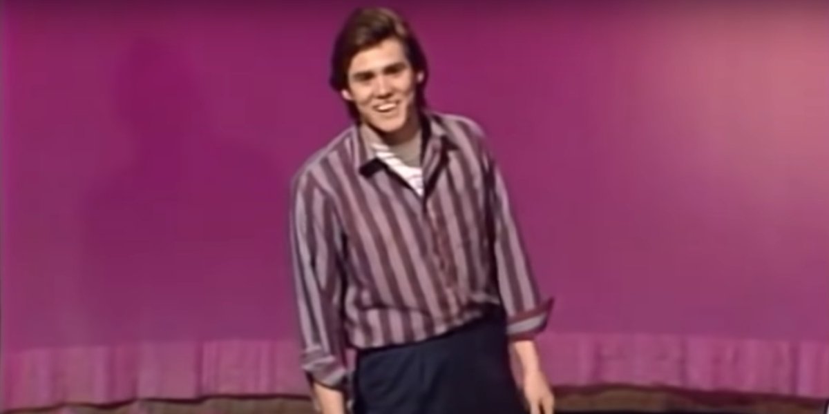 Jim Carrey during his Saturday Night Live audition