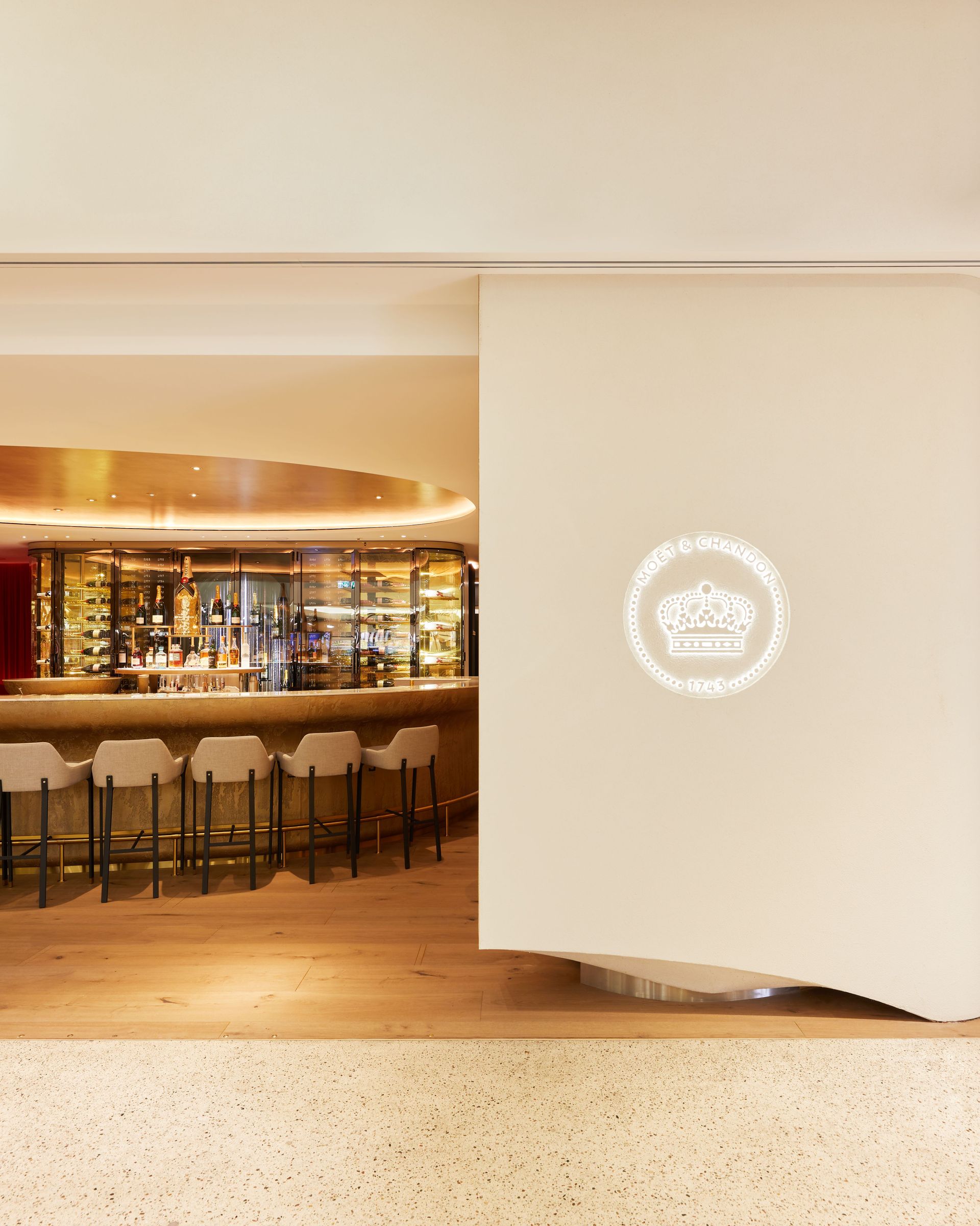 Moet and Chandon bar Berlin