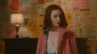 Rachel Brosnahan in The Marvelous Mrs. Maisel, who is going to star in The Amateur.