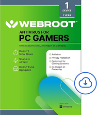 Webroot Antivirus for PC Gamers 2025