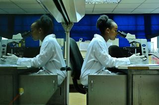 A labtechnician analyses biological samples at Lancet laboratories the only World Anti Doping Agency WADA accredited facility for eastern Africa in the Kenyan capital of Nairobi on June 7 2019 Between 2004 and August 2018 138 Kenyan athletes tested positive according to a report by the World AntiDoping Agency WADA and thirtyfour kenyan athletes are currently suspended under AntiDoping Agency of Kenya ADAKandor Athletes International Federation rules for testing positive for performance enhancing drugs Photo by TONY KARUMBA AFP Photo credit should read TONY KARUMBAAFP via Getty Images